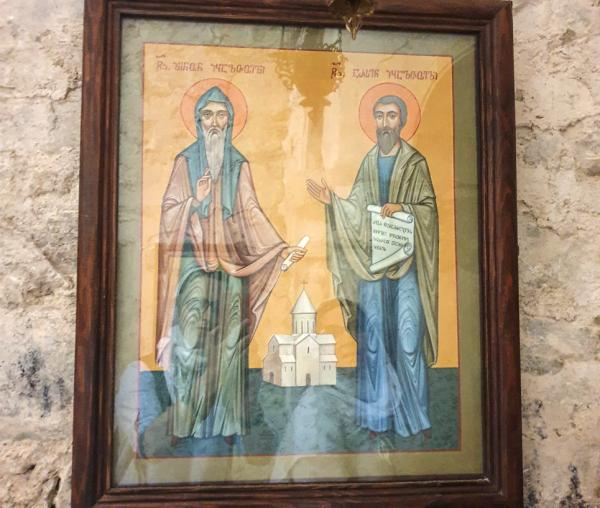 Sfântul Arsenie și Sfântul Zenon - Ikalto, Georgia