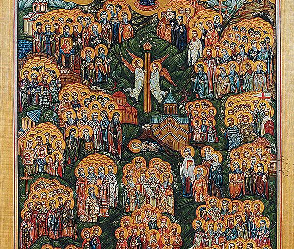 Slava Georgiei - Sfinții Georgieni