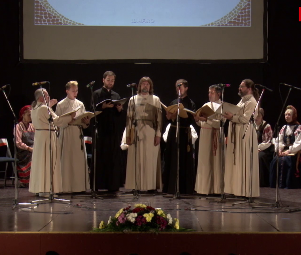 (Video) Astăzi se naște Hristos în Bethleem, cântare strochnoy pe trei voci, secolul al XVII-lea