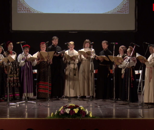 (Video) Cântare veche în stil partessian la sărbătoarea Schimbării la Față din secolul al XVII-lea pe cinci voci
