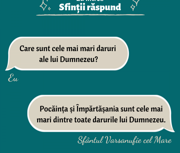 Care sunt cele mai mari daruri ale lui Dumnezeu?