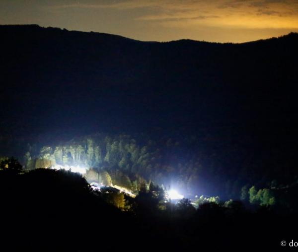 (Foto) Noapte de septembrie la Mănăstirea Sihăstria