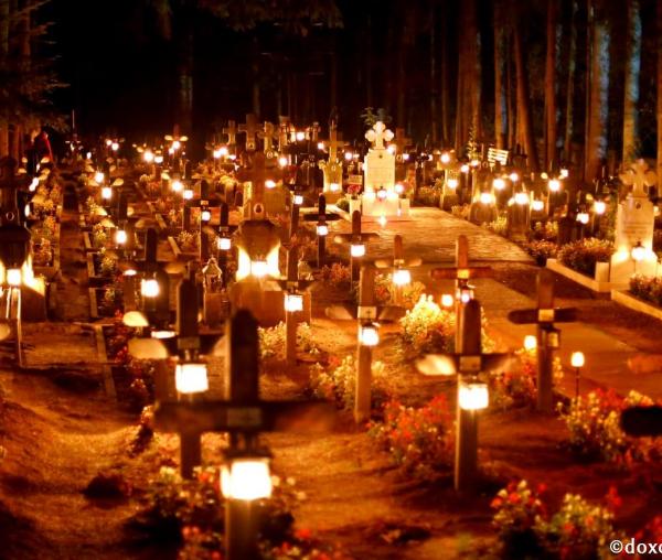 (Foto) Răgaz de liniște și rugăciune în cimitirul Mănăstirii Sihăstria