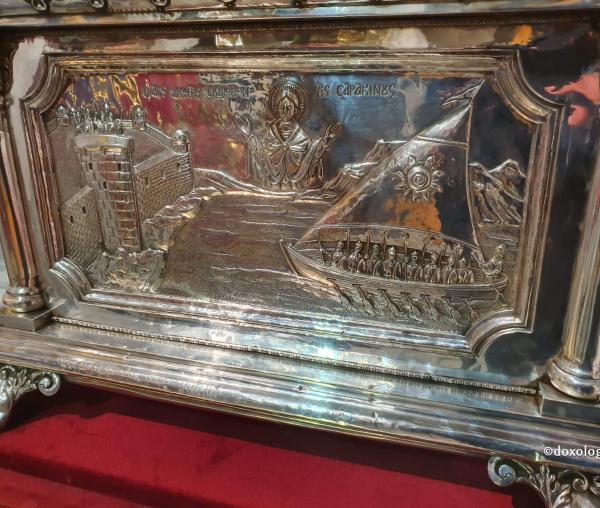 (Foto) 26 octombrie 2019 – în Biserica din Tesalonic, de ziua Sfântului Mare Mucenic Dimitrie