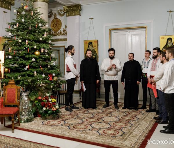 Corul Byzantion – Colindători la Reședința Mitropolitană 2019