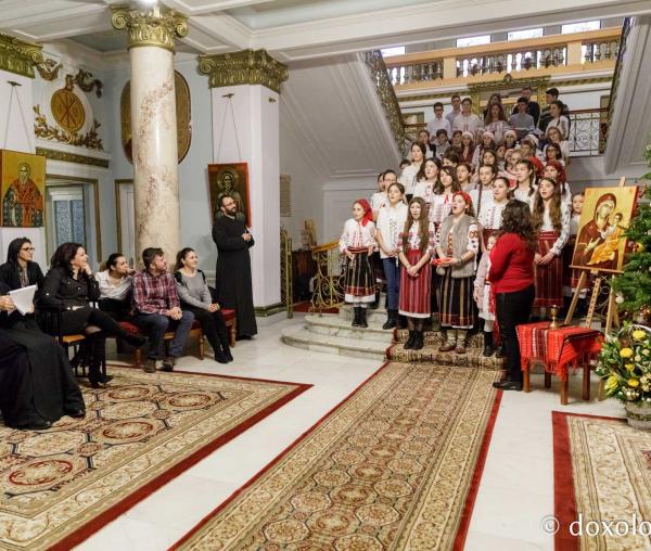 Parohia Iazu Nou – Colindători la Reședința Mitropolitană 2019