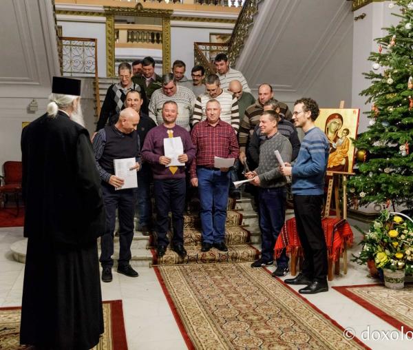 Echipa „Meșterul Manole” – Colindători la Reședința Mitropolitană 2019