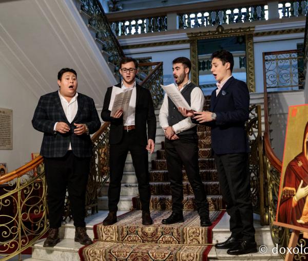 Corul Catedralei din Chișinău – Colindători la Reședința Mitropolitană 2019