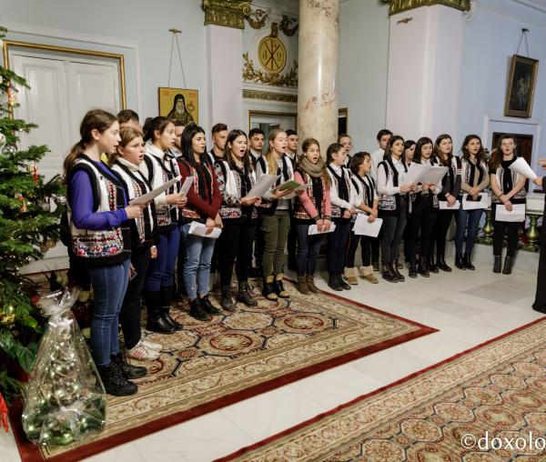 Parohia Tungujei – Colindători la Reședința Mitropolitană 2019