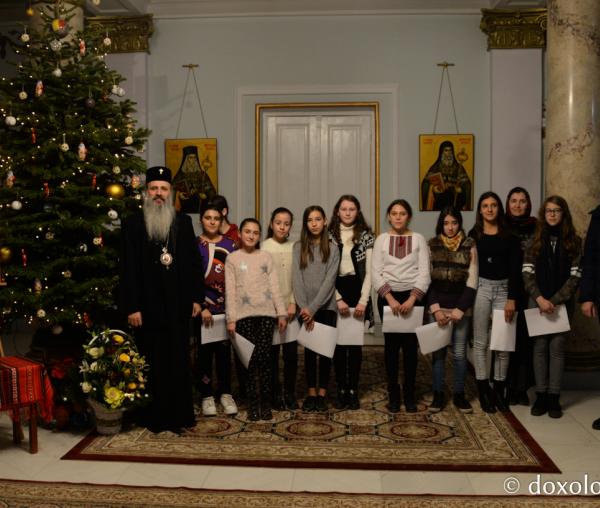 Școala Gimnazială Poieni, Comuna Schitu Duca – Colindători la Reședința Mitropolitană 2019