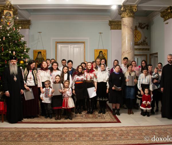 Paraclisul mitropolitan Metocul Maicilor – Colindători la Reședința Mitropolitană 2019