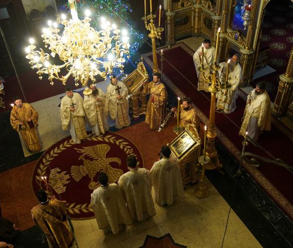 (Video) Liturghie Arhierească în prima zi din an la Catedrala Mitropolitană din Iași