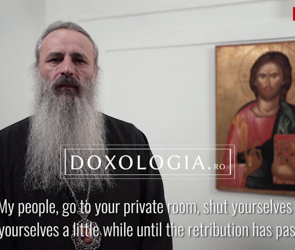 His Eminence Teofan, Archbishop of Iasi, Metropolitan of Moldova and Bucovina: „It is time to seek refuge in the privacy of our homes, until the wrath of this plague is past"