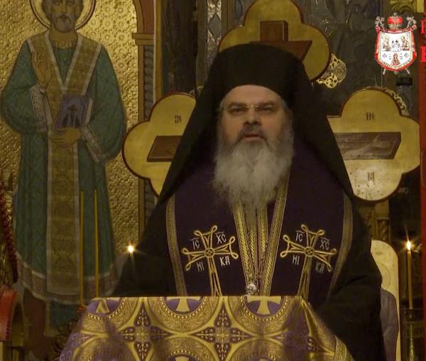 (Video) PS Ignatie - predică la Denia Canonului celui Mare