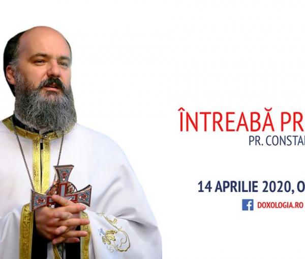 (Video) Întreabă preotul LIVE – „A murit pe Cruce, nu de cruce!” – Părintele Constantin Sturzu