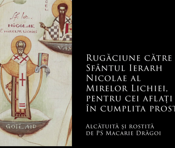 (Audio) Rugăciune către Sfântul Ierarh Nicolae al Mirelor Lichiei, pentru cei aflați în cumplita prostituție