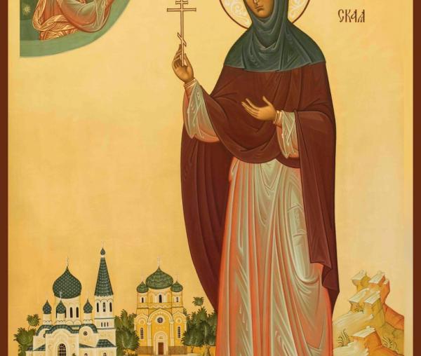Sfânta Cuvioasă Muceniță Maria din Gatcina