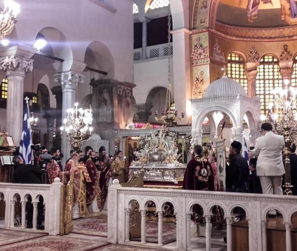 (Foto) Sărbătoarea Sfântului Mare Mucenic Dimitrie, Izvorătorul de Mir – Tesalonic, 2020