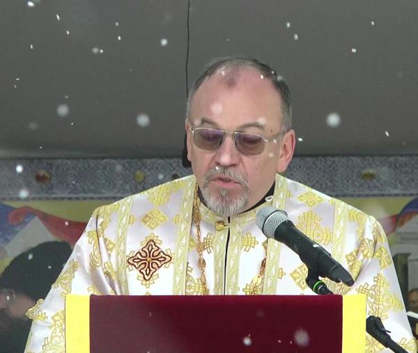 (Video) „Numele Sfântului Andrei s-a prefăcut în renume pentru că el cu bărbăție a crezut, a luptat și s-a încununat” – Arhidiacon Vasile M. Demciuc