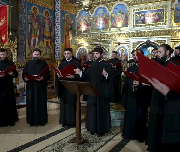 (Video) Corul Psaltic „Sfântul Ioan Damaschin” – Într-o sar-a lui Crăciunu