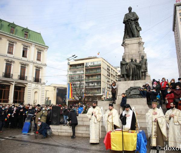 (Video) Ziua Unirii Principatelor Române la Iași. 162 de ani de la unirea Moldovei cu Țara Românească
