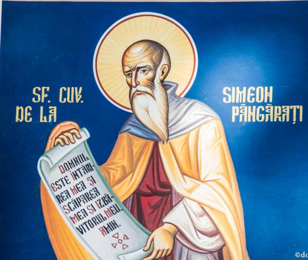 (Video) Viața Sfântului Simeon – primul egumen al Mănăstirii Pângărați