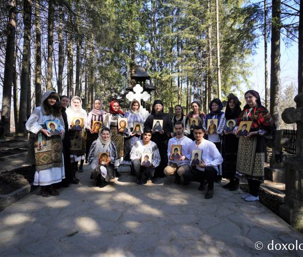 (Foto) Tabără de iconografie bizantină la Mănăstirea Sihăstria