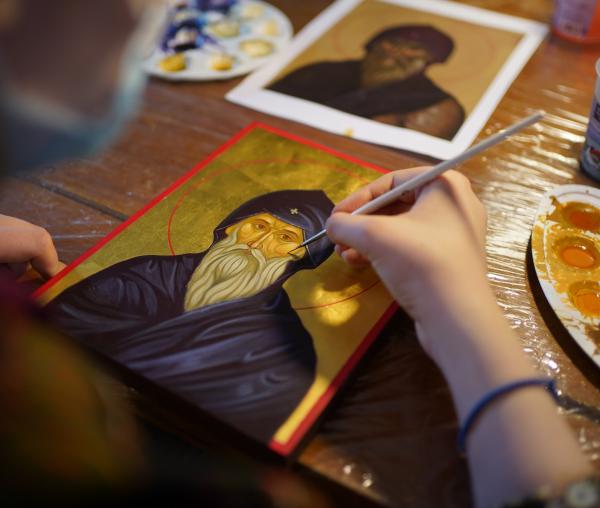 (Video) Taberele de iconografie bizantină de la Mănăstirea Sihăstria-Neamț