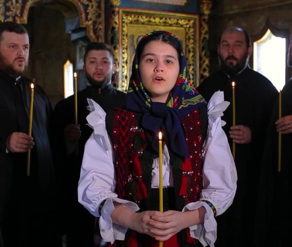(Video) Iulia Ioana Vlad și Grupul bizantin „Theologos” – „Primăvară dulce” (cântare închinată Învierii Domnului)