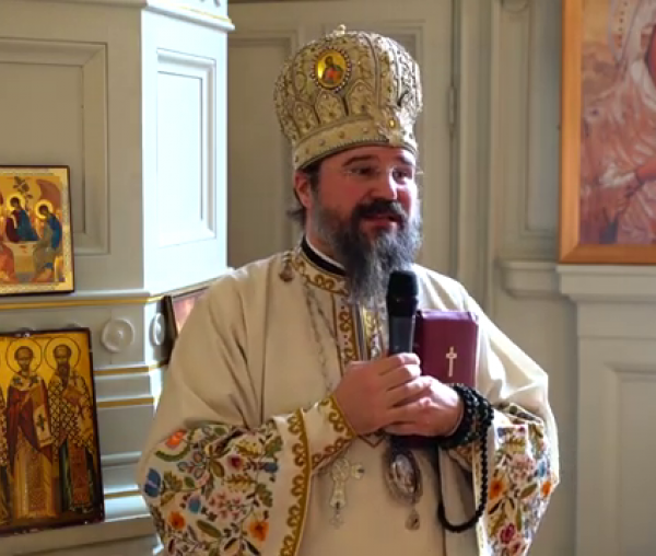 (Video) De ziua nașterii mele, cel mai mare dar este Botezul acestor doi prunci – PS Macarie