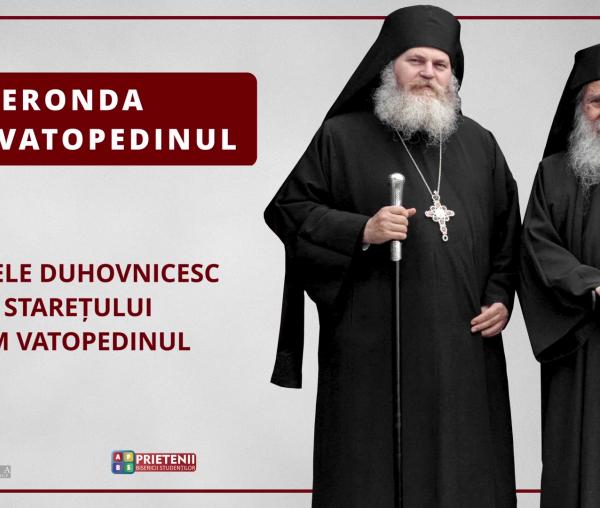(Video) Gheron Iosif Vatopedinul: „După bunul plac urmează plăcerea de sine, iubirea de sine şi căderea”