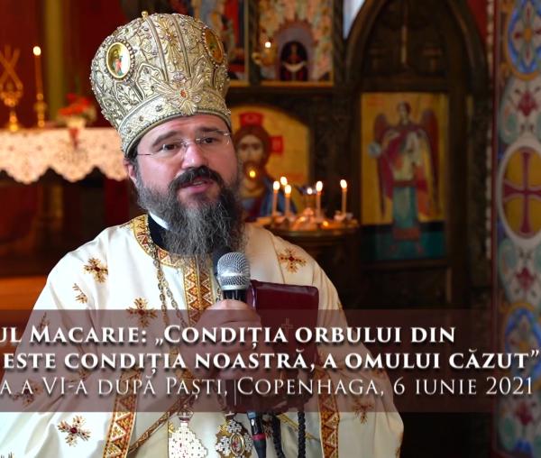 (Video) „Condiția orbului din naștere este condiția noastră, a omului căzut” – PS Macarie