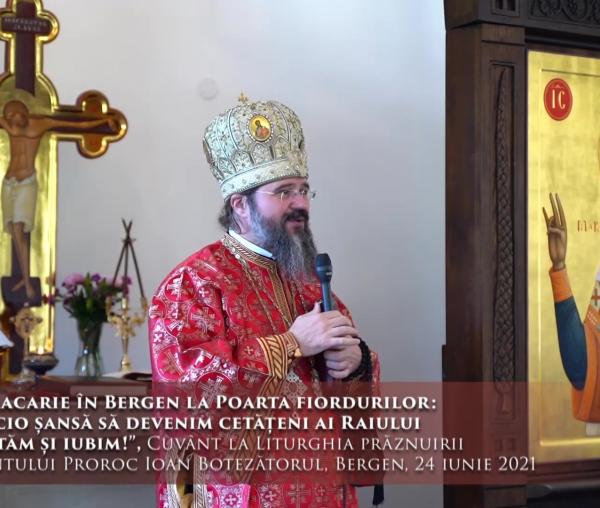 (Video) „Nu avem nicio șansă să devenim cetățeni ai Raiului dacă nu iertăm și iubim!” – PS Macarie