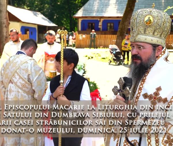 (Video) „Să fim veșnic recunoscători celor care ne-au dat un nume de român și de creștin” – PS Macarie