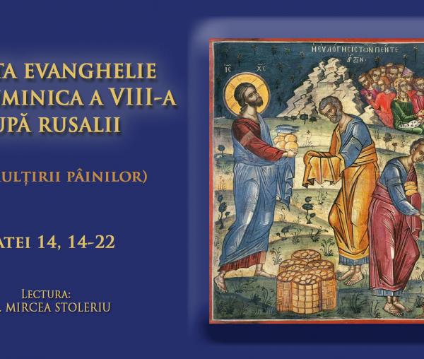 (Video) Sfânta Evanghelie din Duminica a VIII-a după Rusalii (Înmulțirea pâinilor)