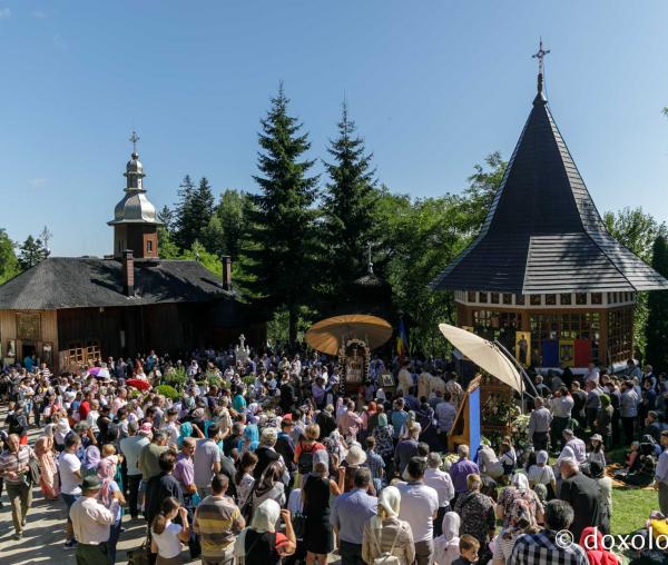 (Foto) Prăznuirea Sfintei Cuvioase Teodora la Mănăstirea Sihla