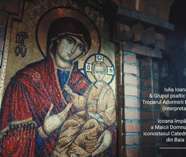 (Audio) Troparul Adormirii Maicii Domnului – Iulia Ioana Vlad și Grupul „Theologos”