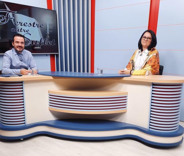 (Video) Prof. Mihaela Prisacaru, la „Ferestre către suflet”: „Mai devreme sau mai târziu, trebuie să vezi cine eşti şi ce poţi”