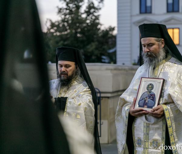 (Foto) Sfântul Gheorghe Pelerinul, oaspetele Cuvioasei
