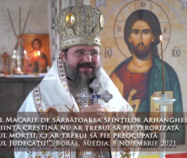 (Video) „O conștiință creștină nu ar trebui să fie terorizată de gândul morții, ci ar trebui să fie preocupată de gândul judecății” – PS Macarie