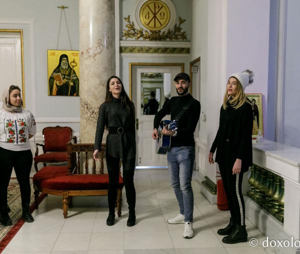 (Foto) Santa Band – Colindători la Reședința Mitropolitană 2021