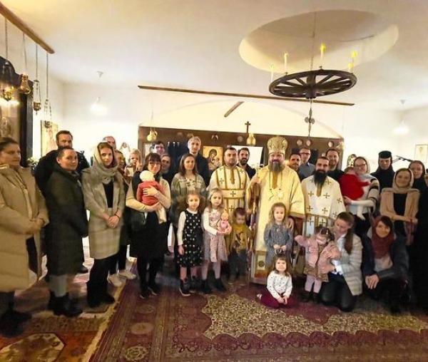 (Foto) Prăznuirea Sfântului Trifon și Întâmpinarea Domnului, în Episcopia Europei de Nord