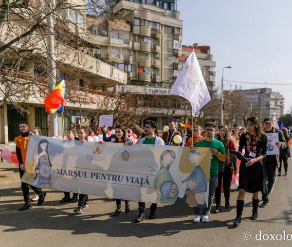 (Video) În Arhiepiscopia Iașilor a avut loc astăzi Marșul pentru Viață