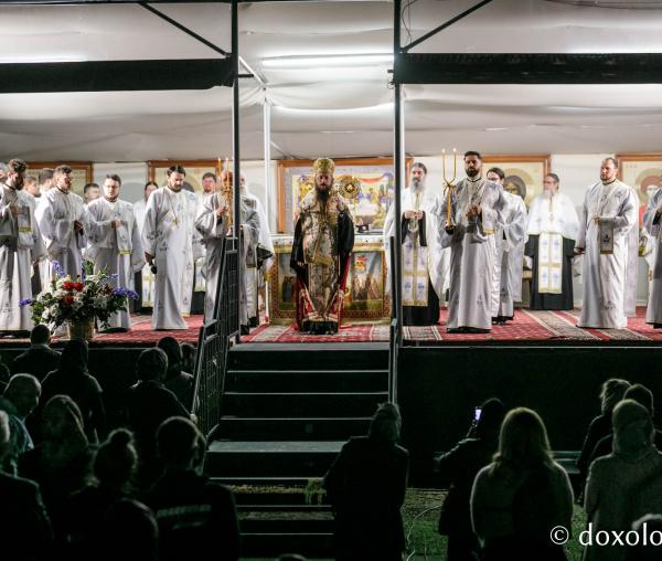 (Foto) Slujbă de Priveghere a Sfântului Mare Mucenic Ioan cel Nou #HramSuceava2022