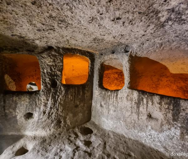 Orașul subteran Kaymakli din Cappadocia