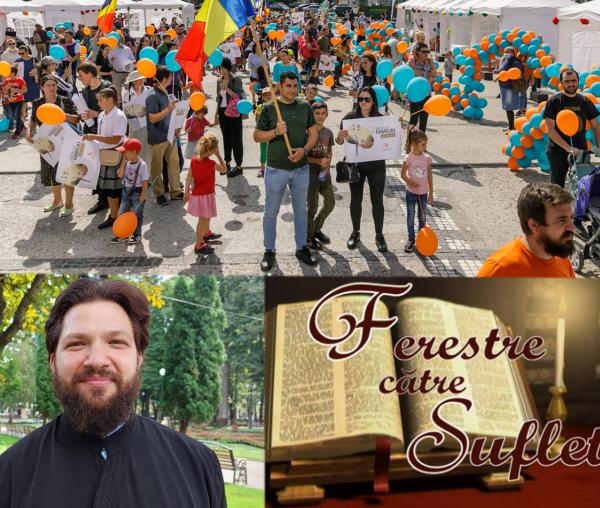 (Video) Totul despre FESTIVALUL FAMILIEI - PRO VITA, cu pr. Dragoş Bălinişteanu, la „Ferestre către suflet”