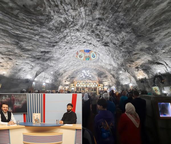 (Video) Pr. Elisei Roncea, la „Ferestre către suflet”: biserica din Salina Târgu Ocna, monument unic în lume