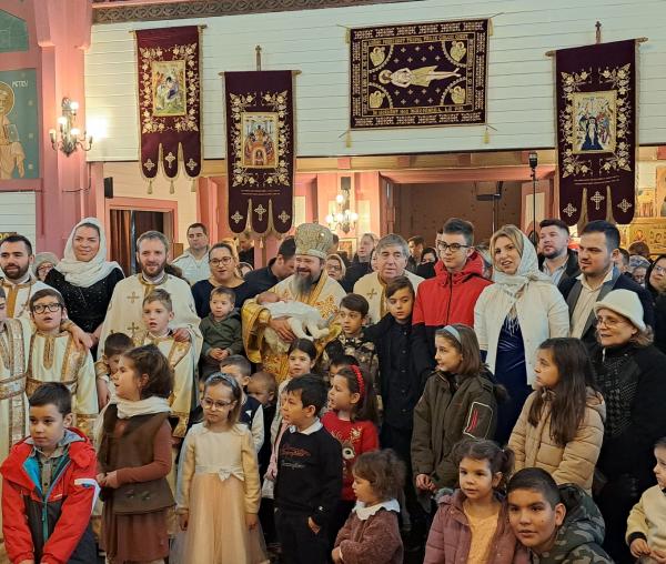 (Foto) Duminica dinaintea Nașterii Domnului, la Paraclisul Episcopal din Göteborg