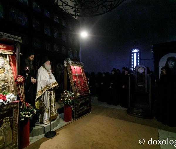 (Foto) A doua zi din cadrul vizitei Starețului Efrem Vatopedinul la mănăstirea Diaconești