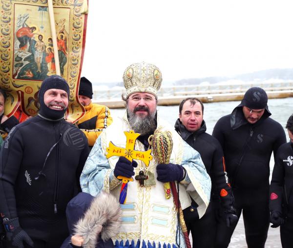 (Foto) Praznicul Botezului Domnului în Parohia „Sfânta Treime și Sfântul Ioan Botezătorul" din Stockholm